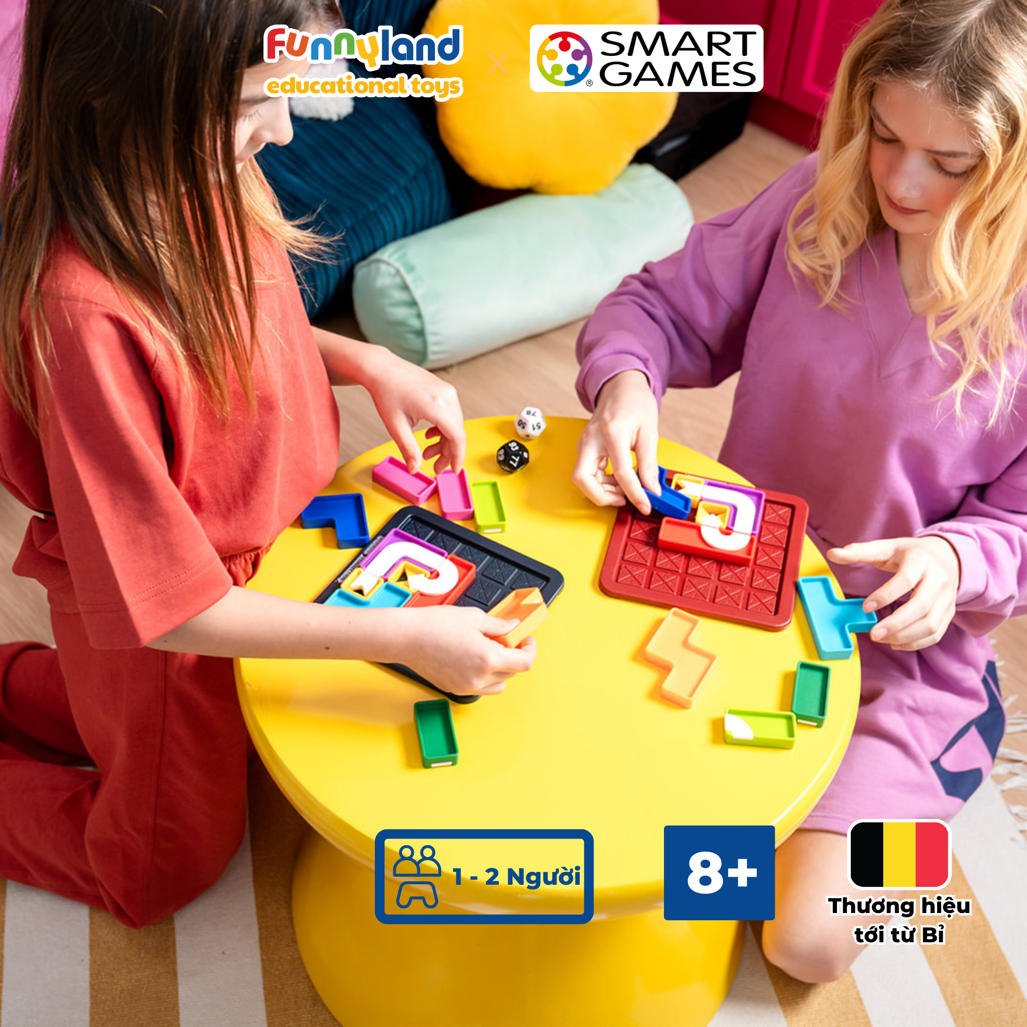 Đồ chơi trí tuệ Smartgames thử thách Genius Connection