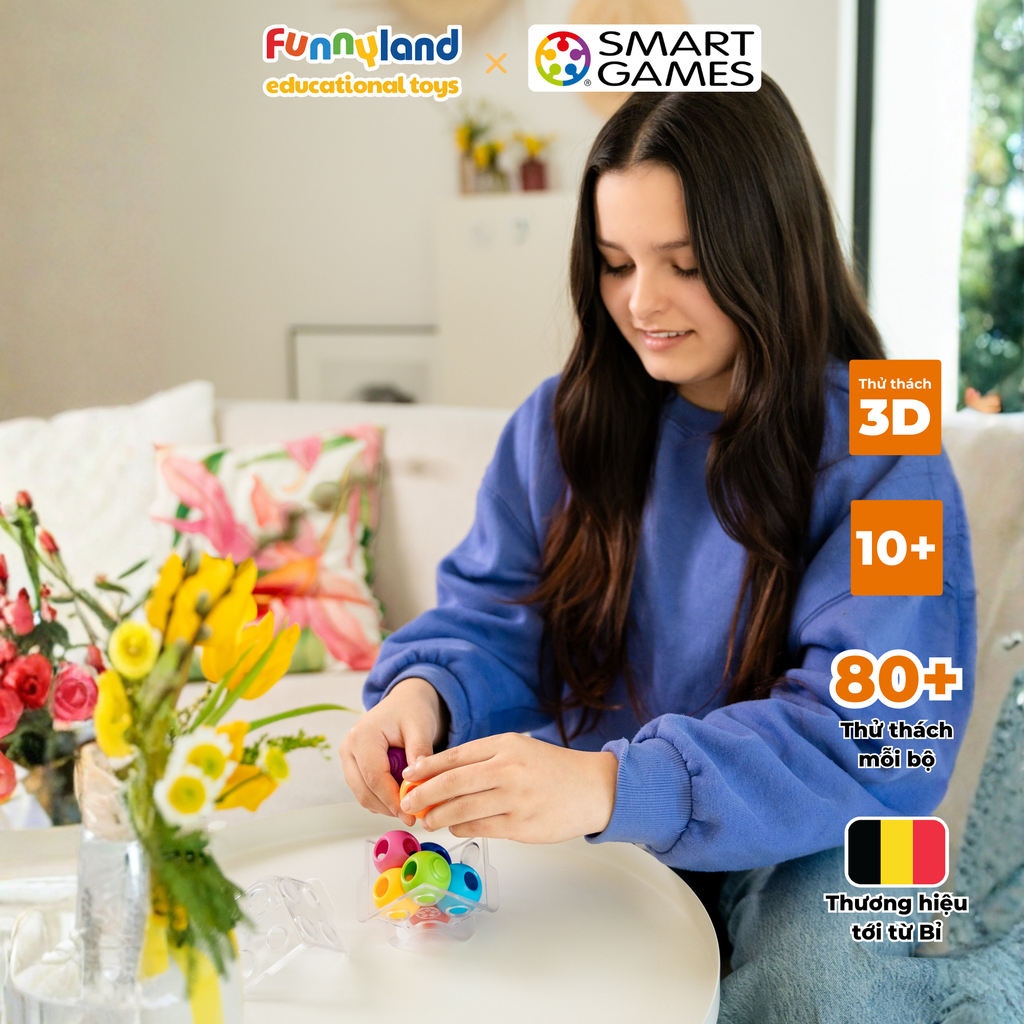 SmartGames - Thử thách Caged Marbles