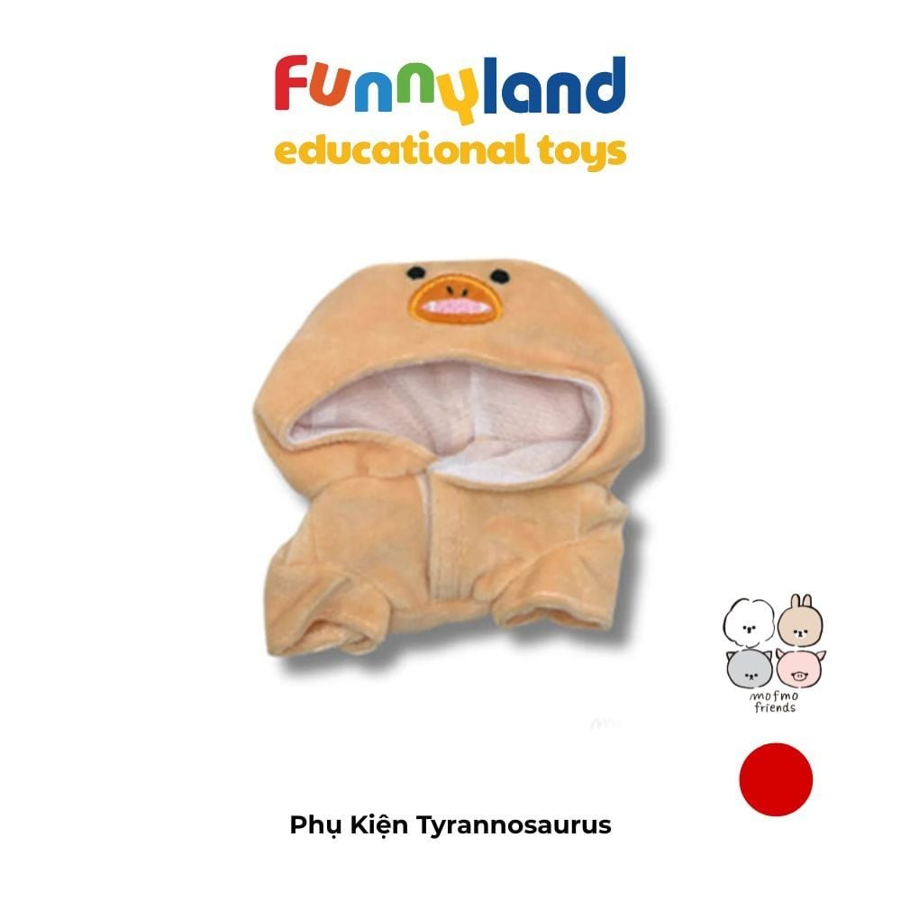 Phụ kiện Thú bông MofmoFriends Mini Hoodie - Khủng long Planeton 