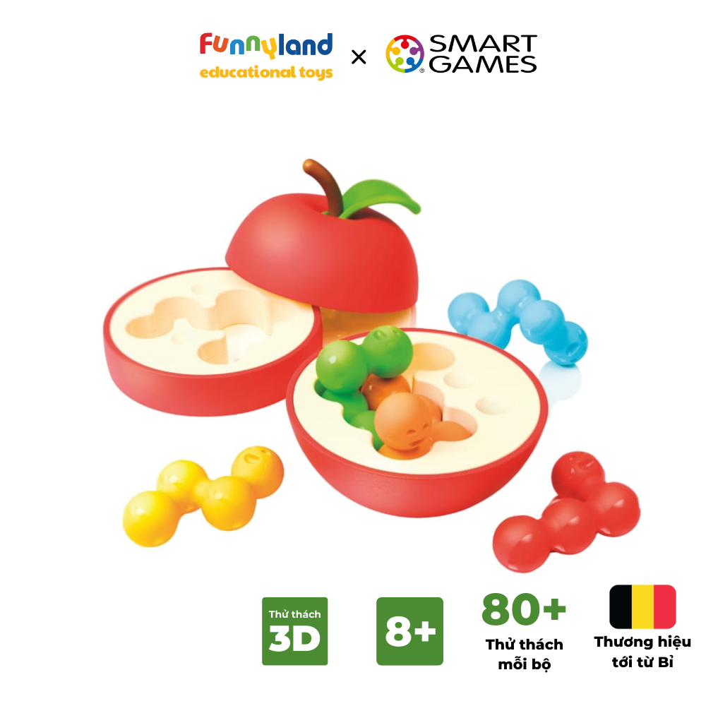 Đồ chơi trí tuệ Smartgames Thử thách Apple Puzzler