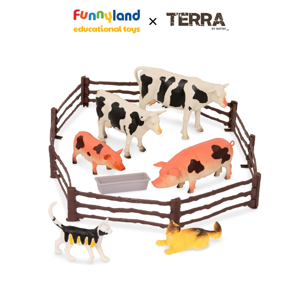 Đồ chơi mô hình động vật Terra - Thế giới Đồng Quê