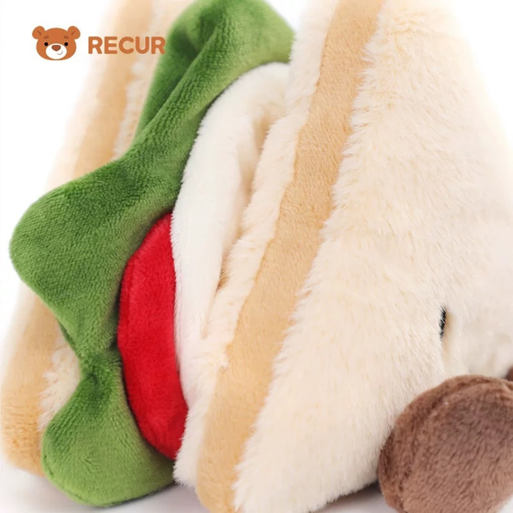 Recur - Đồ chơi nhồi bông Bánh Sandwich