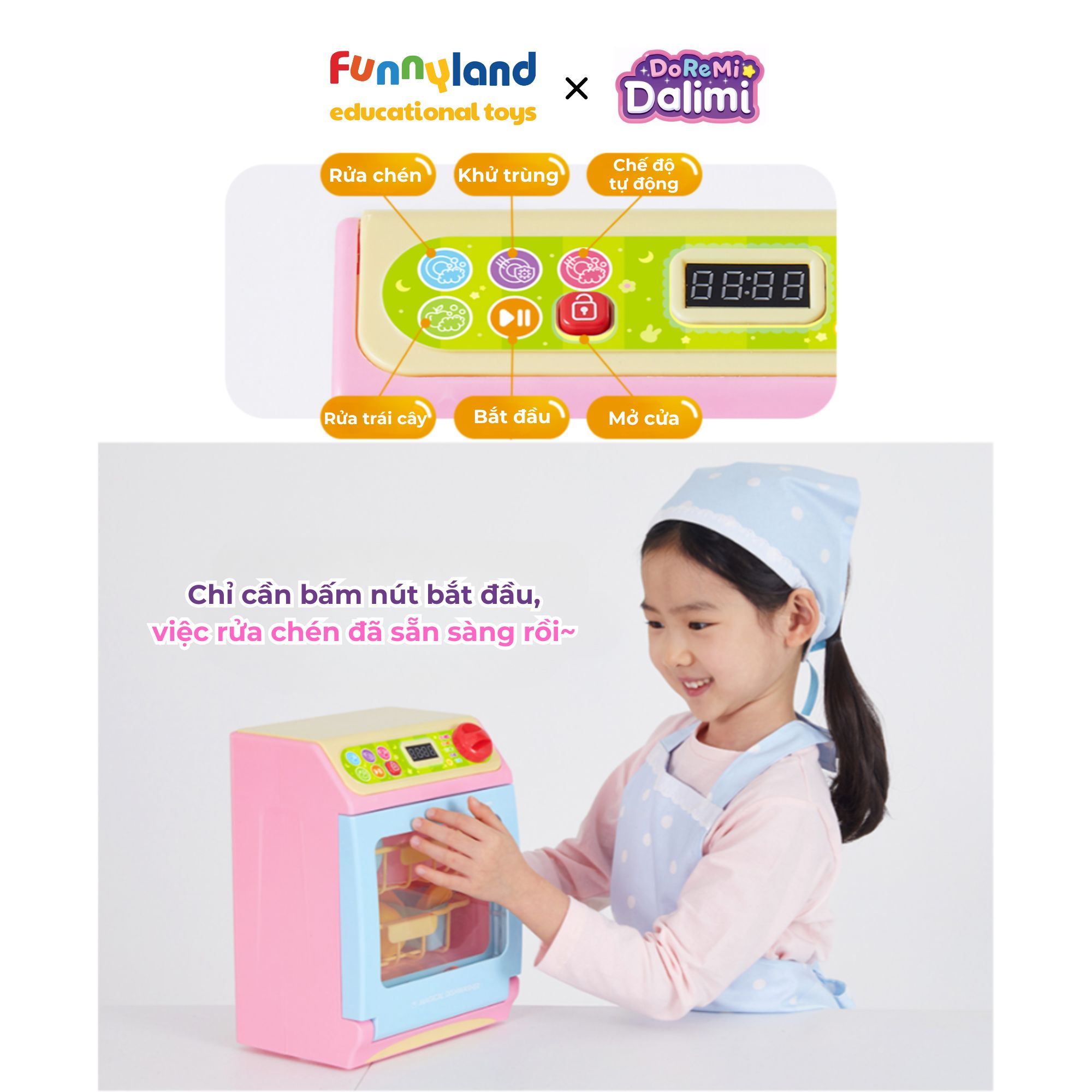 Máy Rửa Chén Dalimi