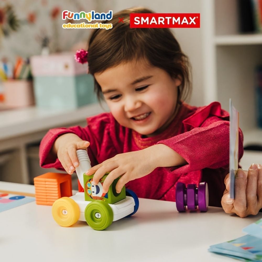 Đồ Chơi Xếp Hình Nam Châm SmartMax Khám Phá Chuyển Động
