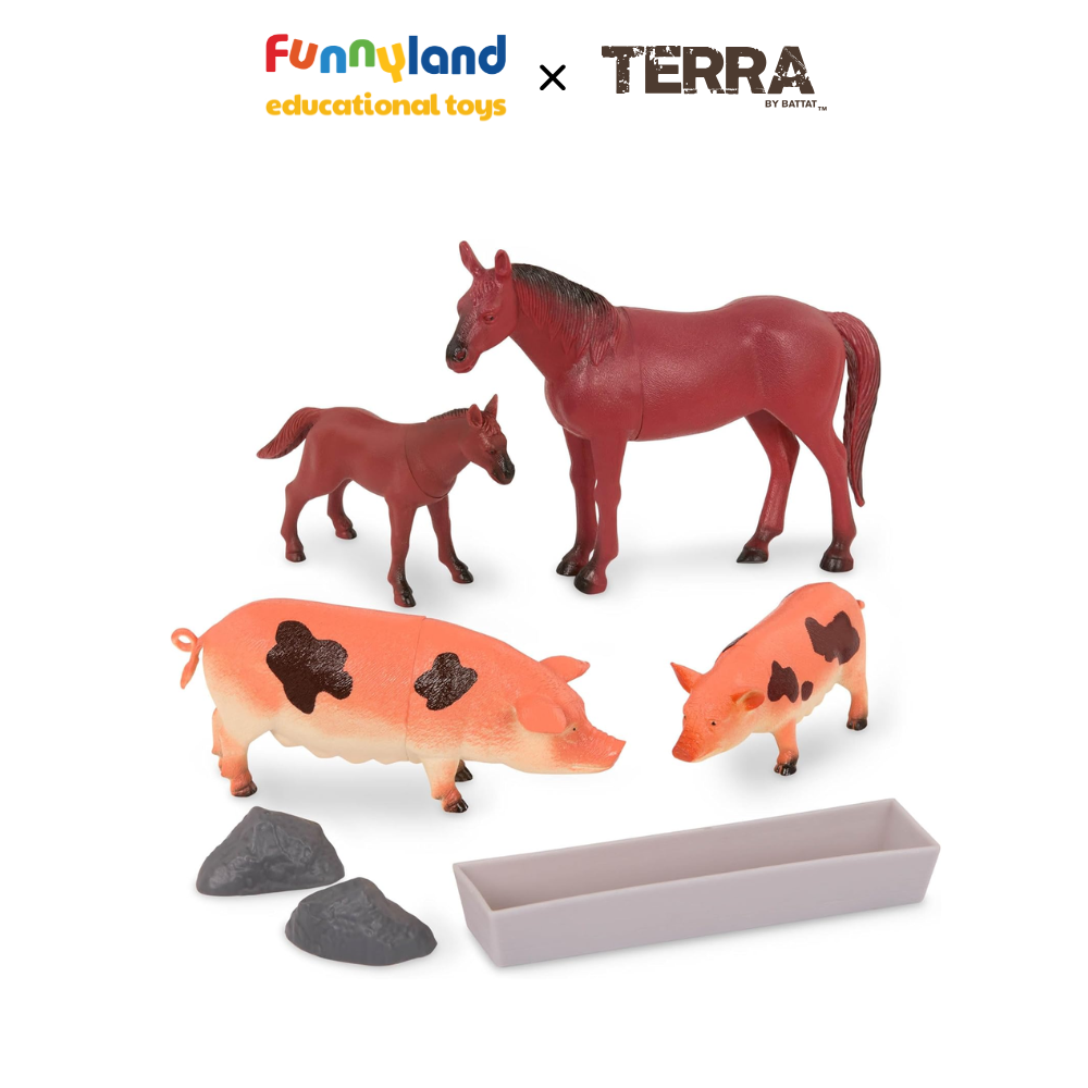 Đồ chơi mô hình động vật Terra - Thế giới Đồng Quê