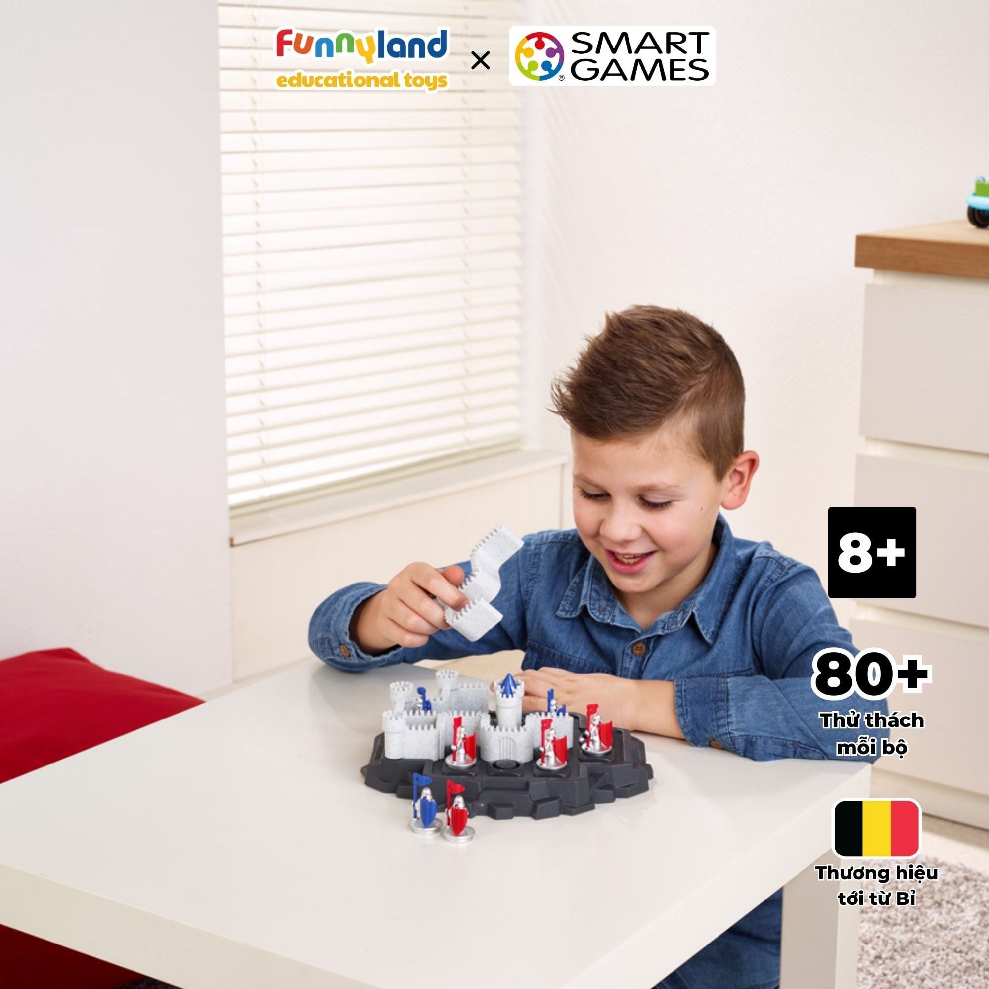 Đồ chơi trí tuệ Smartgames Thử thách Walls & Warriors