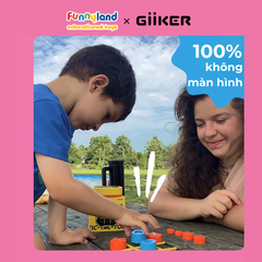 Đồ chơi thông minh Giiker Tic-Tac-Toe Bolt Pink