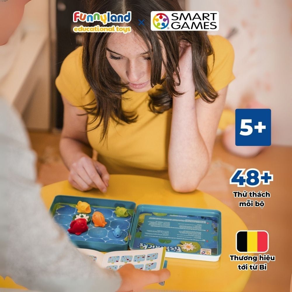 Đồ chơi trí tuệ Smartgames Thử thách FishTricks
