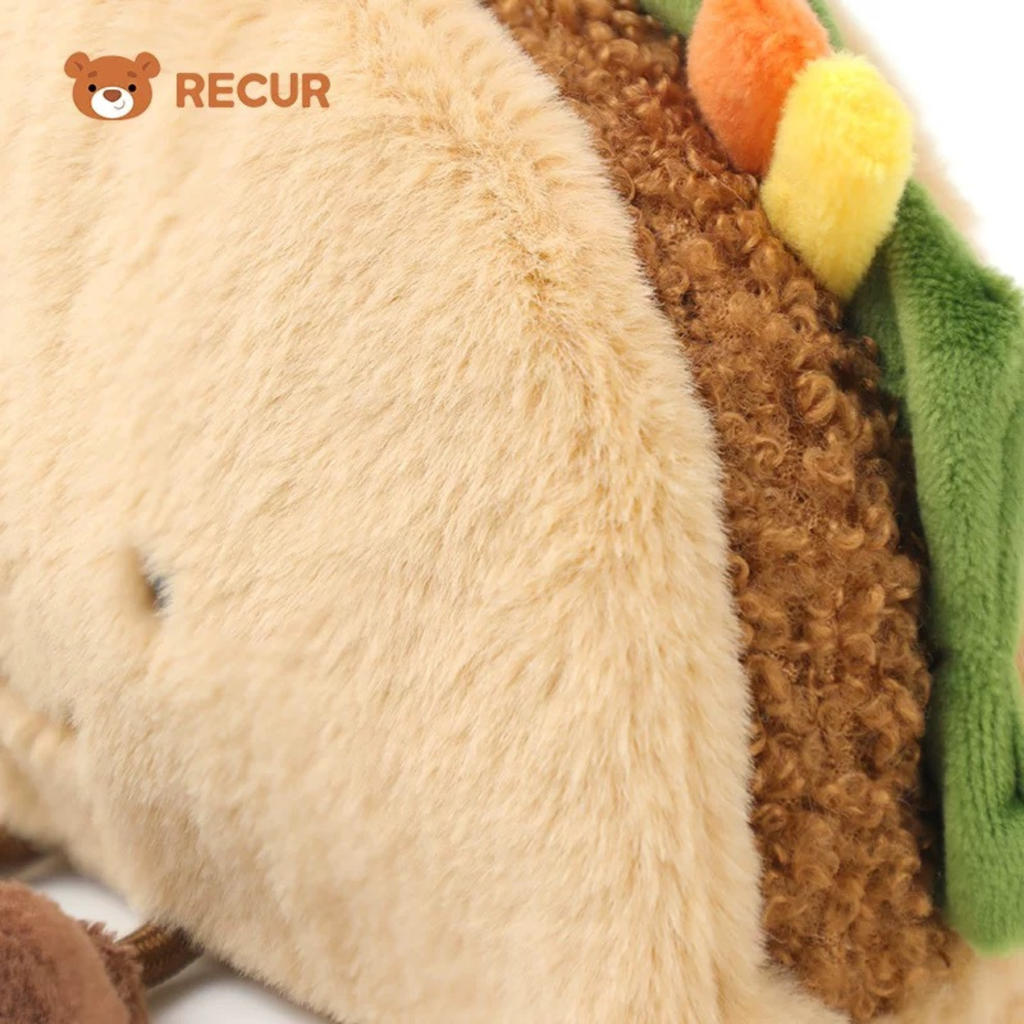 Recur - Đồ chơi nhồi bông Bánh Taco
