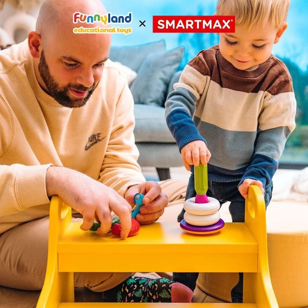 Đồ chơi xếp hình nam châm SmartMax Bộ Vòng Tháp Xếp Chồng