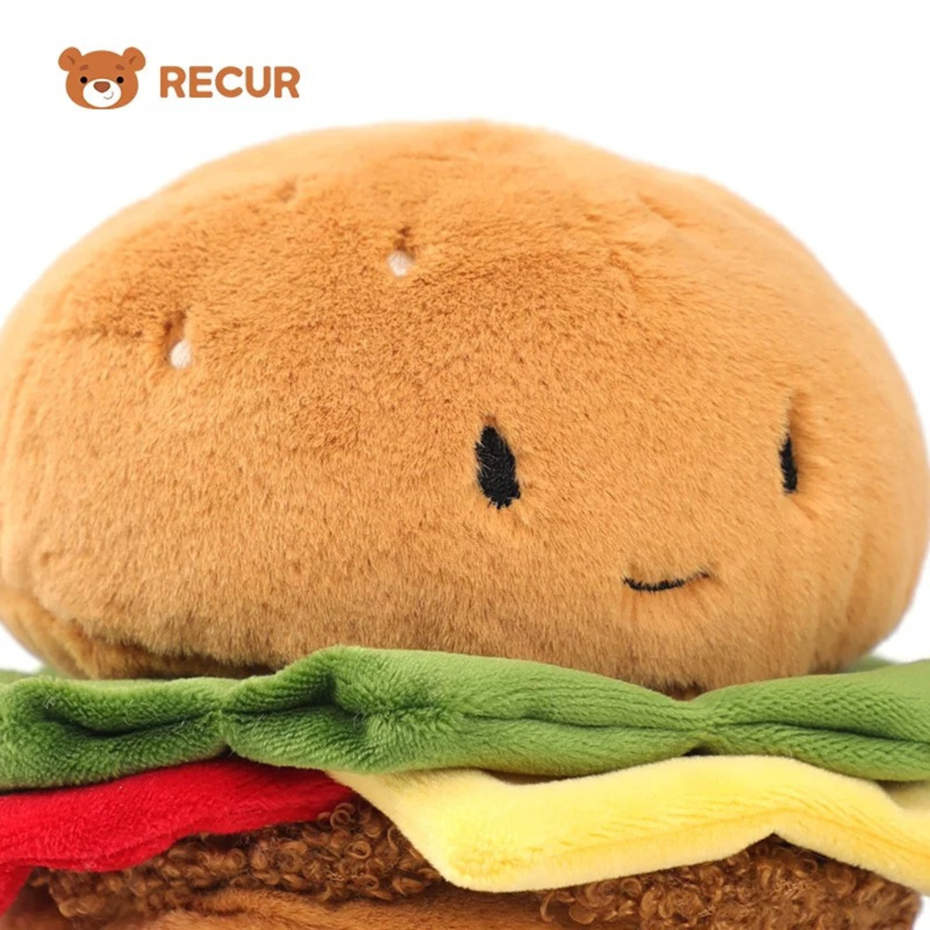 Recur - Đồ chơi nhồi bông Bánh Hamburger
