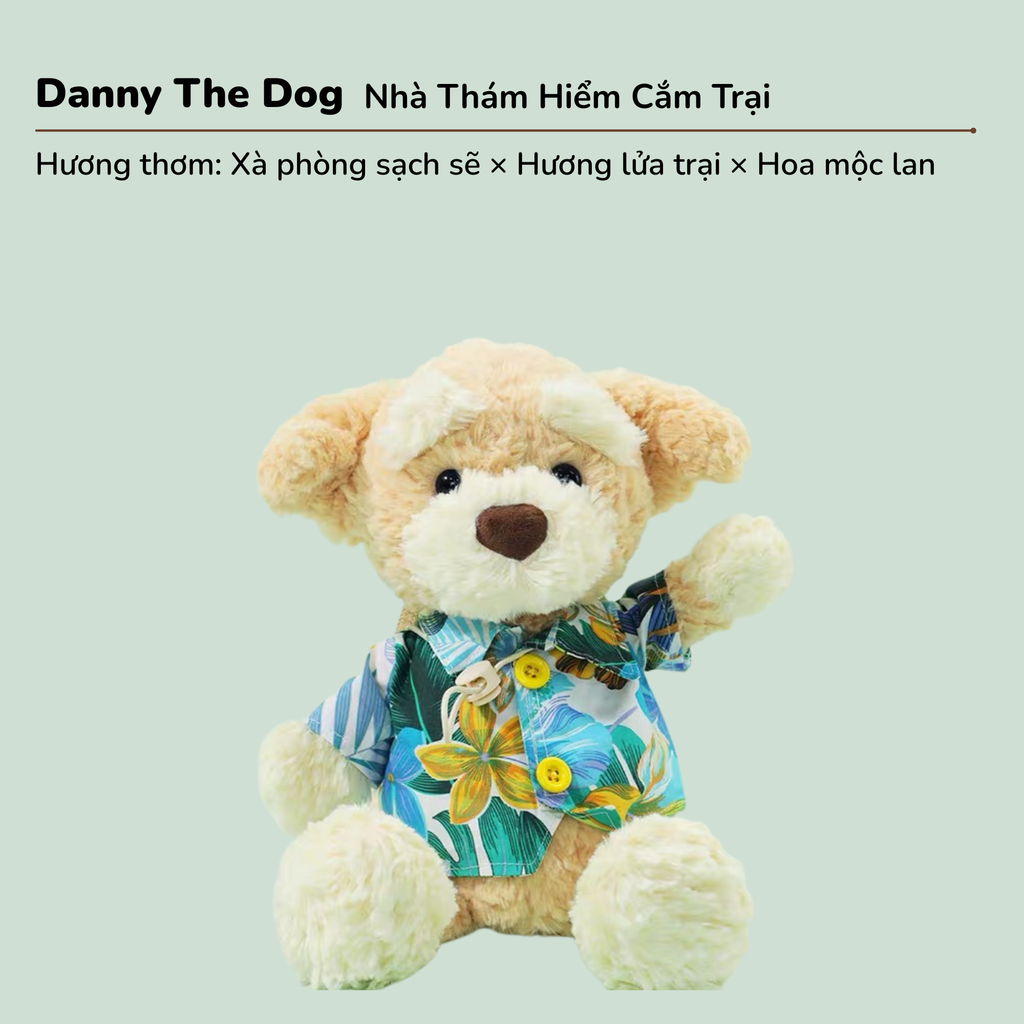 Recur - Thú bông Danny the dog (Có Hương Thơm)