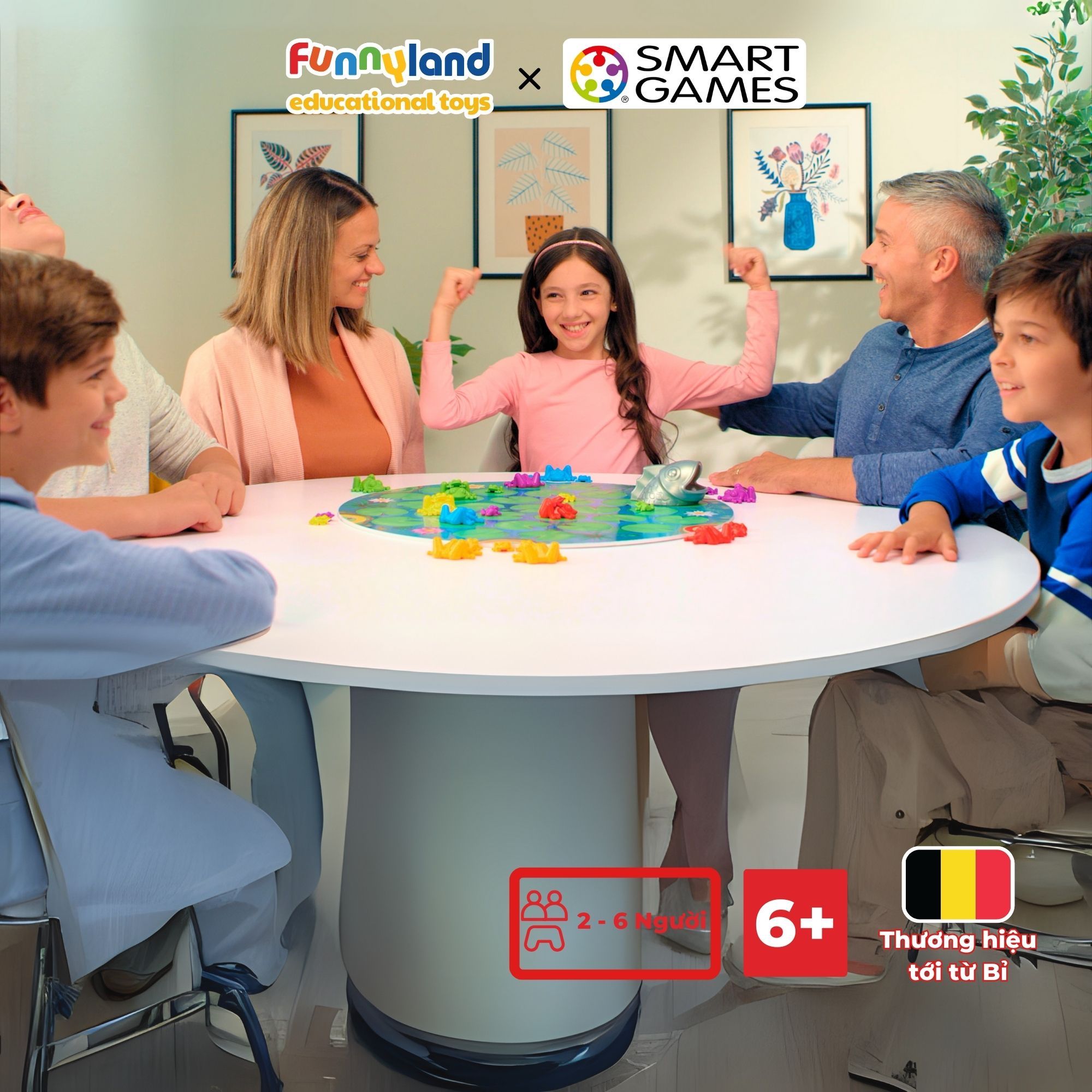 Đồ chơi trí tuệ Smartgames Thử thách Froggit