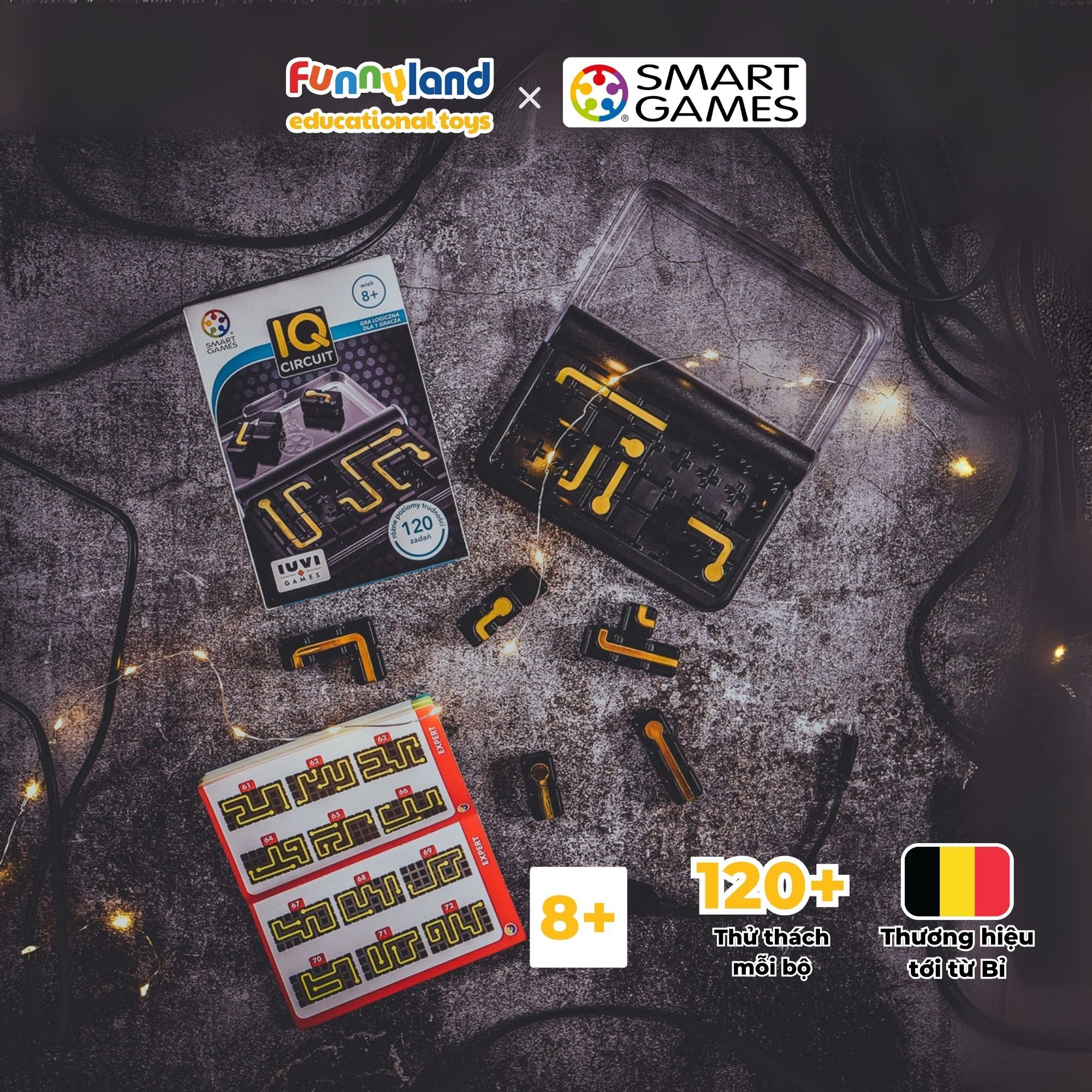 Đồ chơi trí tuệ Smartgames Thử thách IQ Circuit (SG 467)