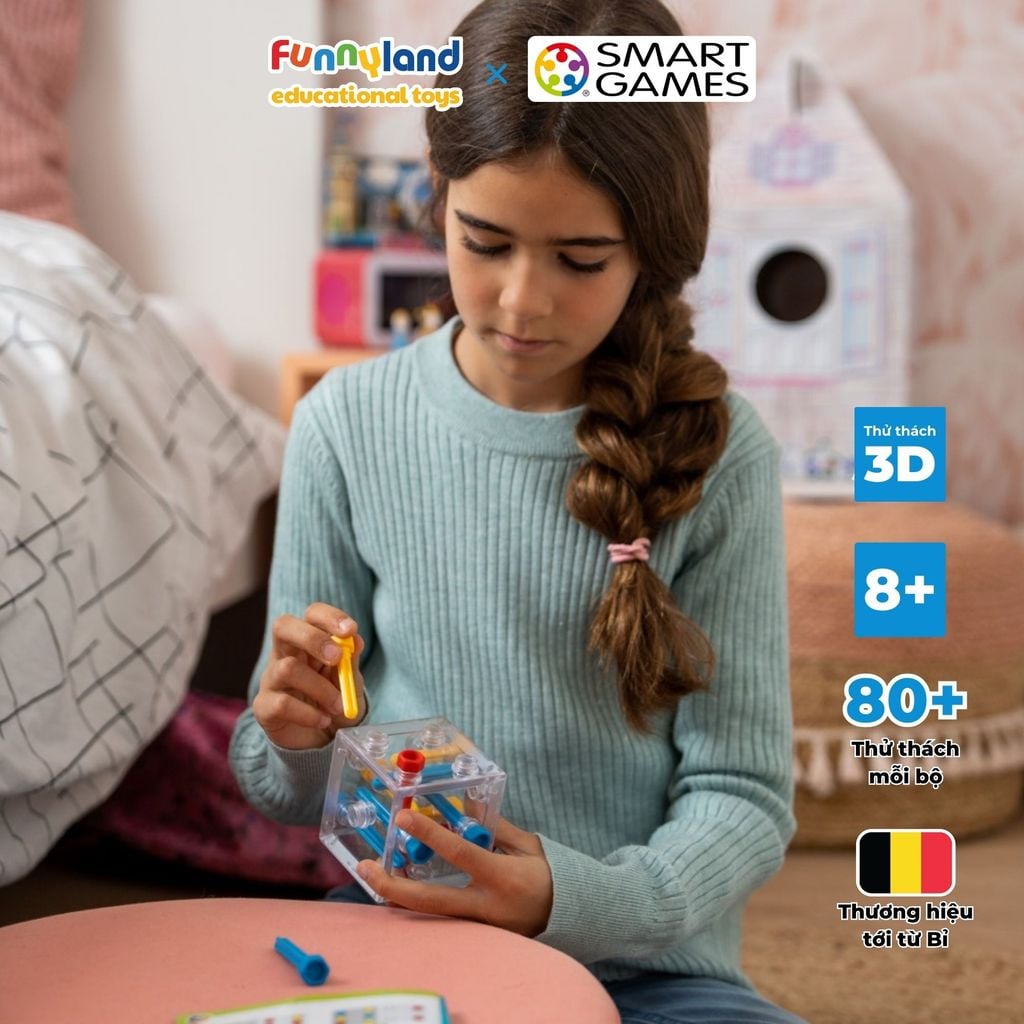 SmartGames - Thử thách Criss Cross Cube