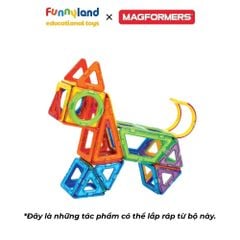 Đồ chơi xếp hình nam châm Hàn Quốc Magformers Bộ cơ bản 42 mảnh