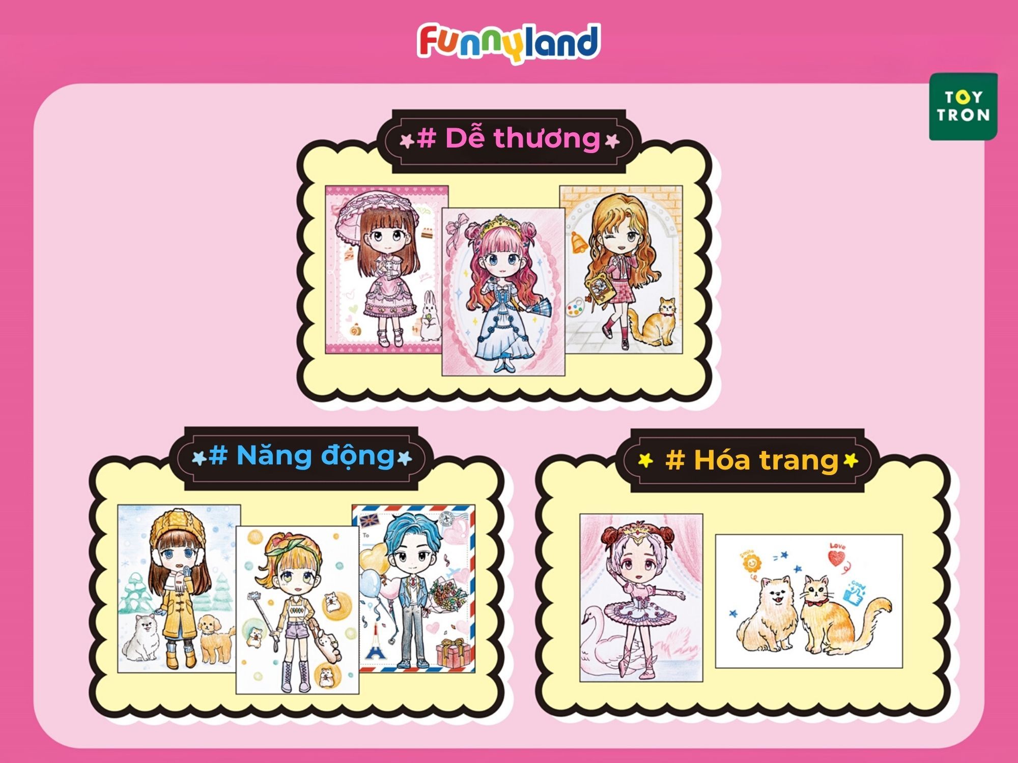 Bộ tập vẽ Ngôi Sao Thần Tượng