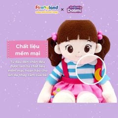 Búp Bê Doremi vải bông Dalimi