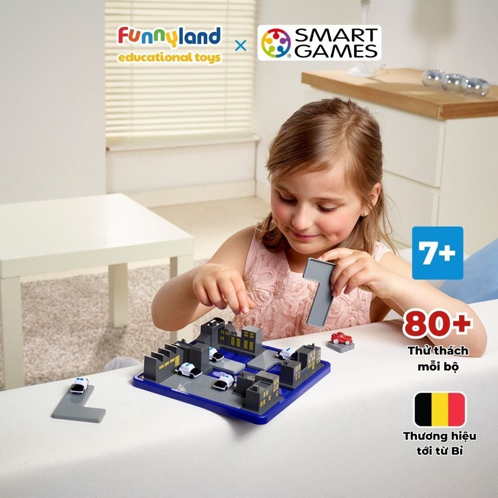 Đồ chơi trí tuệ Smartgames Thử thách RoadBlock