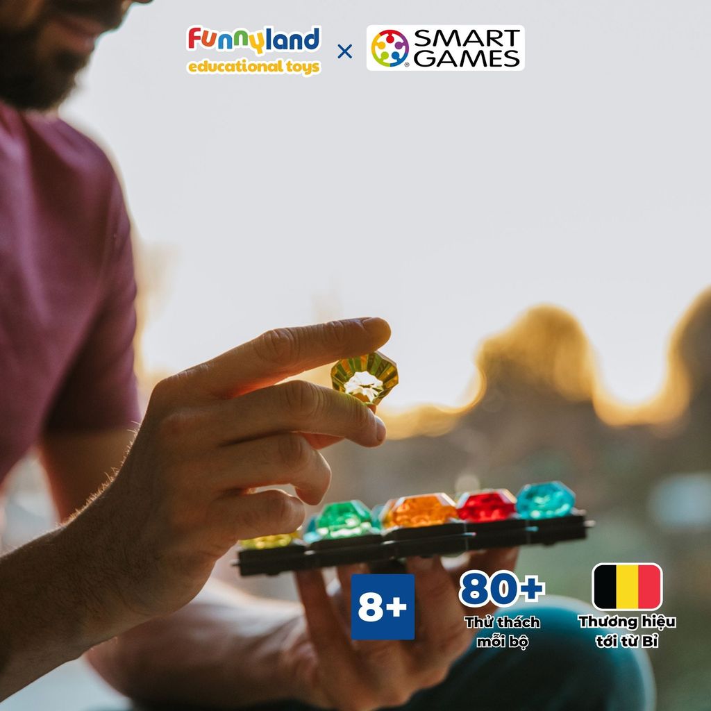 Đồ chơi trí tuệ Smartgames Thử thách Diamond Quest
