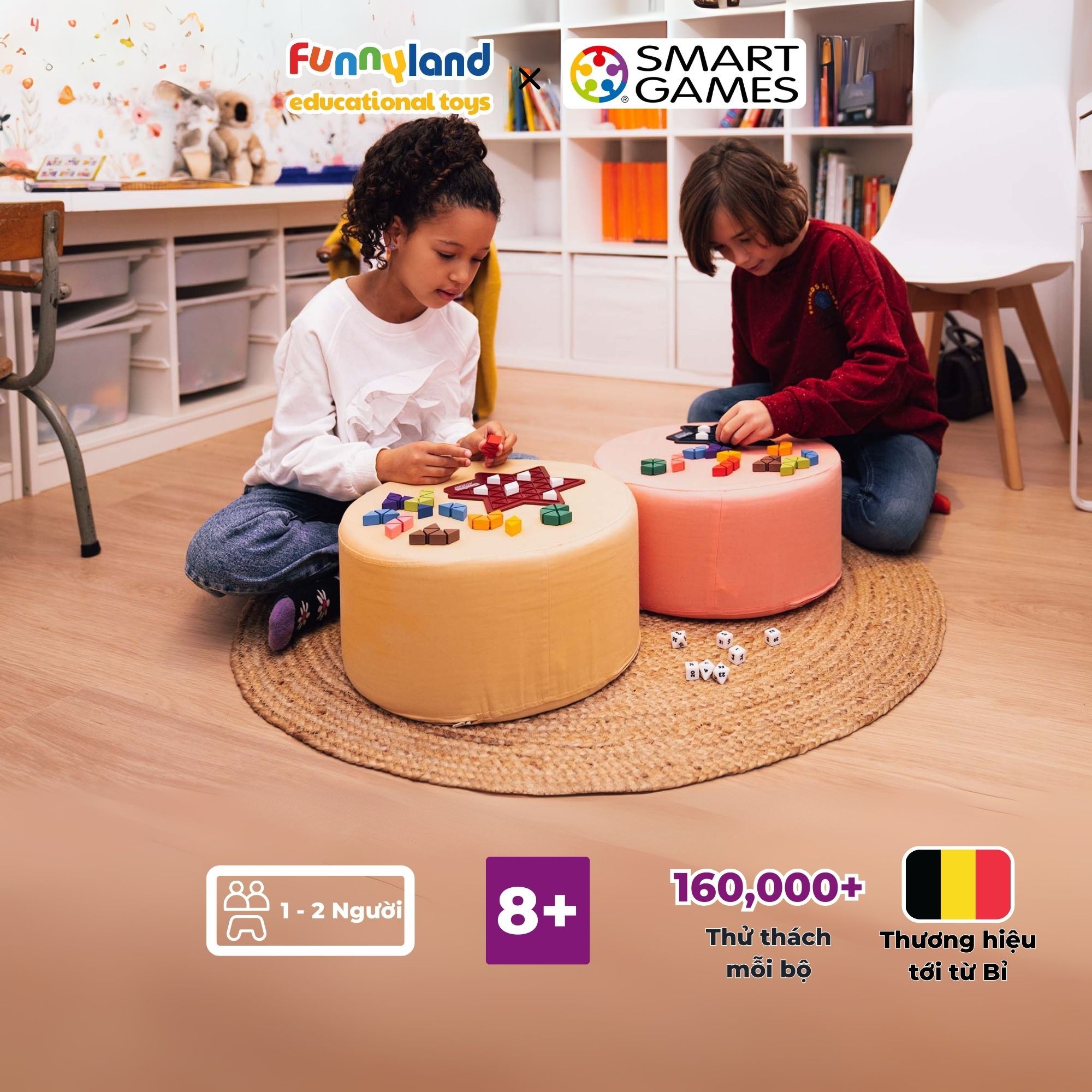 Đồ chơi trí tuệ Smartgames Thử thách Genius Star