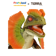 Đồ chơi mô hình động vật Terra - Khủng Long điều khiển từ xa Dilophosaurus Dinosaur
