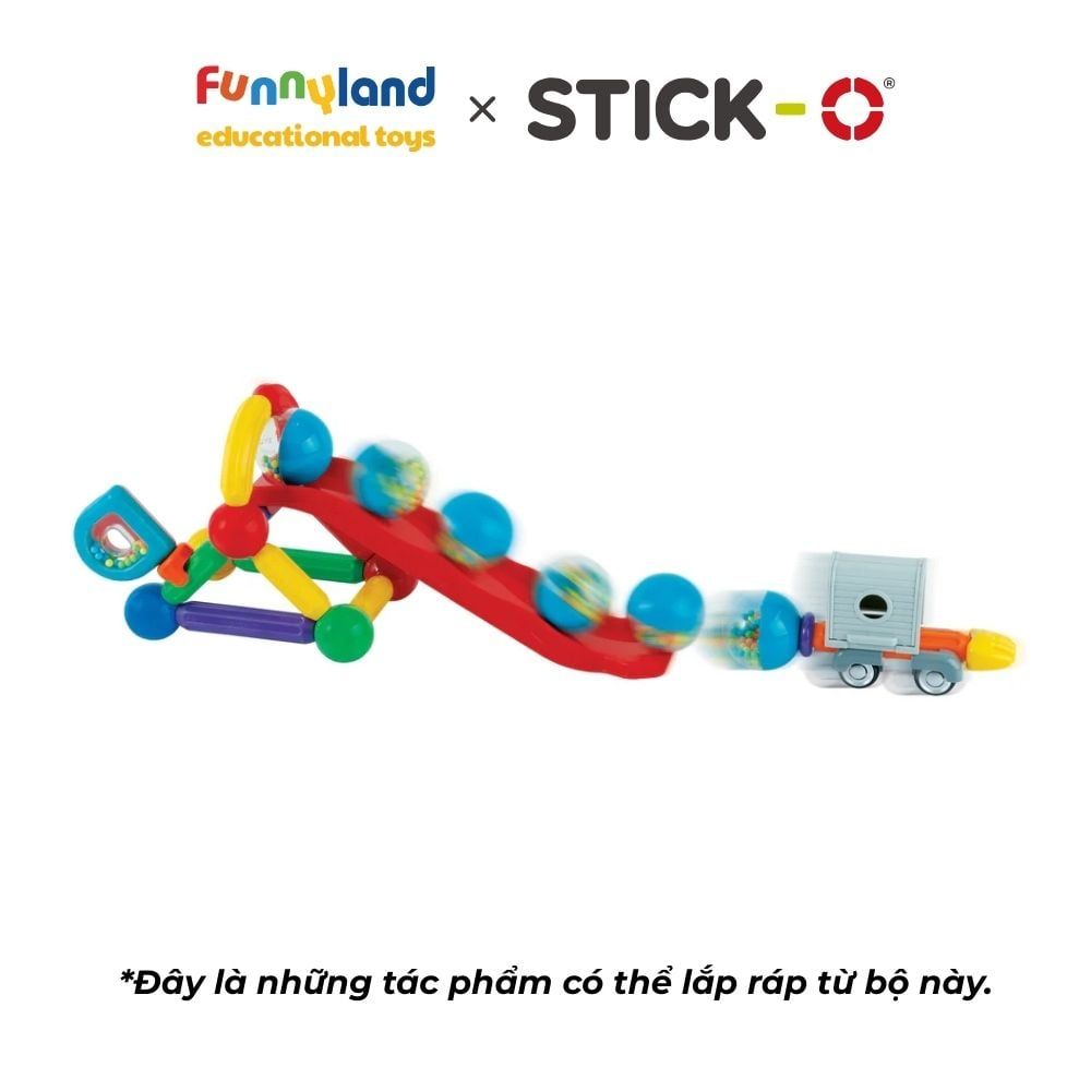 Đồ chơi xếp hình nam châm Hàn Quốc Stick-O CREATOR SET