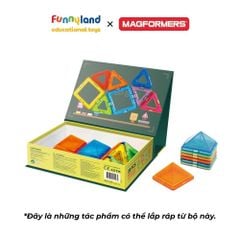 Đồ chơi xếp hình nam châm Hàn Quốc Magformers Hộp Sáng Tạo