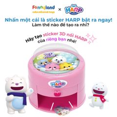 Bộ thiết kế Sticker 3D độc đáo Harp