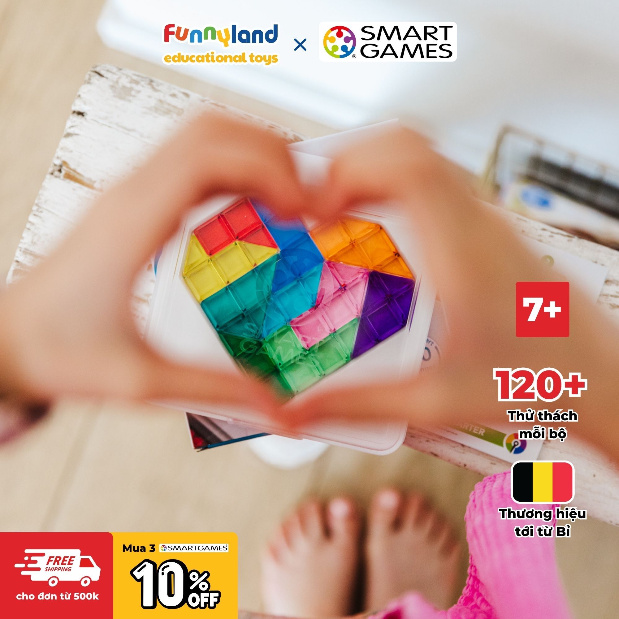 Đồ chơi trí tuệ Smartgames Thử thách IQ Love (SG 302)