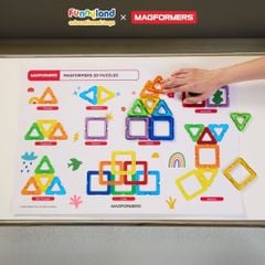 Đồ chơi xếp hình nam châm Hàn Quốc Magformers Ý tưởng đột phá [10 mảnh]