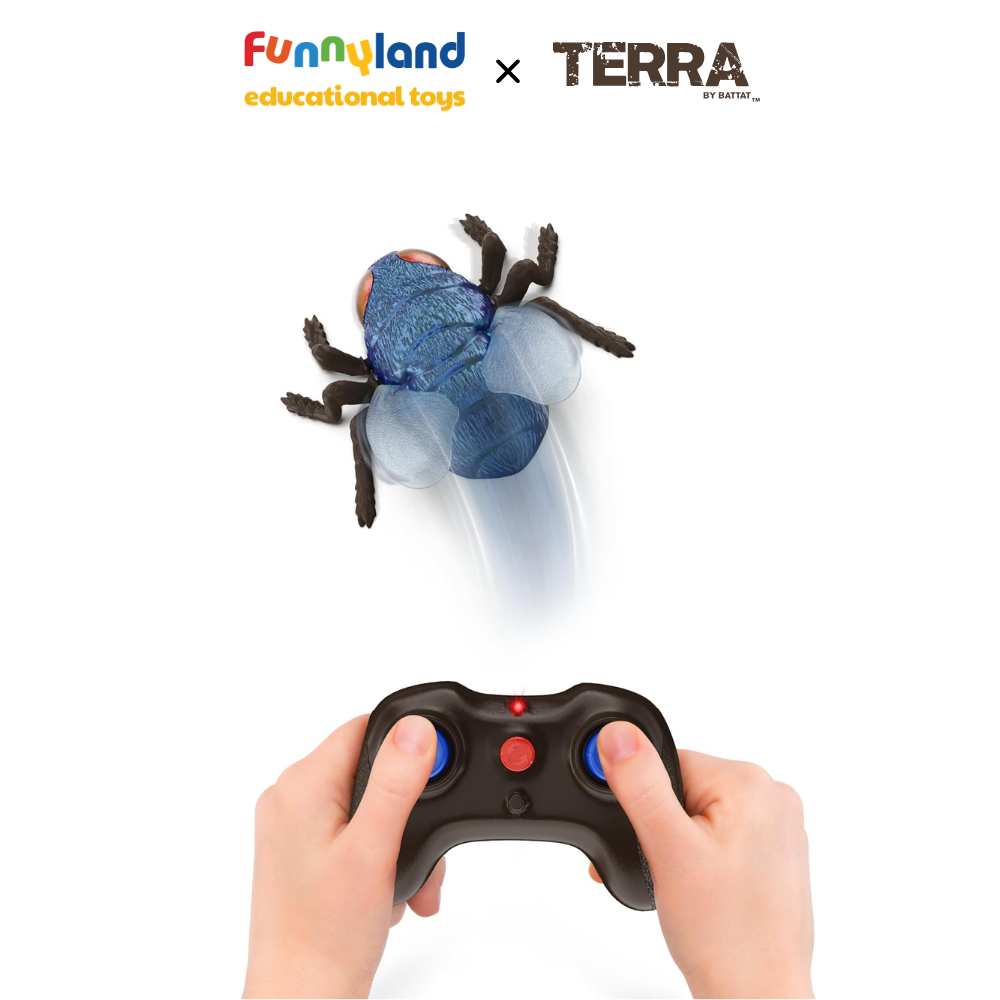 Terra - Ruồi xanh bò trên tường điều khiển từ xa