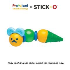Đồ chơi xếp hình nam châm Hàn Quốc Stick-O FOREST FRIENDS SET
