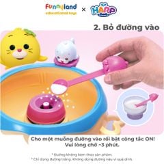Máy làm kẹo bông gòn Harp