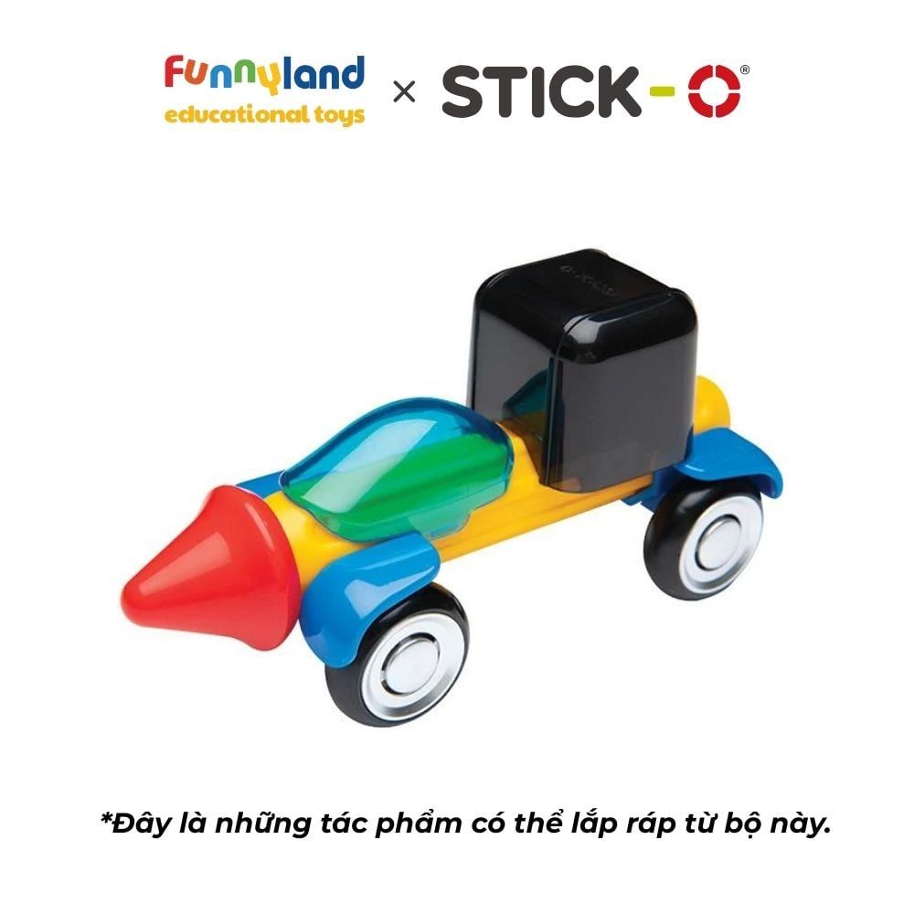 Đồ chơi xếp hình nam châm Hàn Quốc Stick-O CITY SET