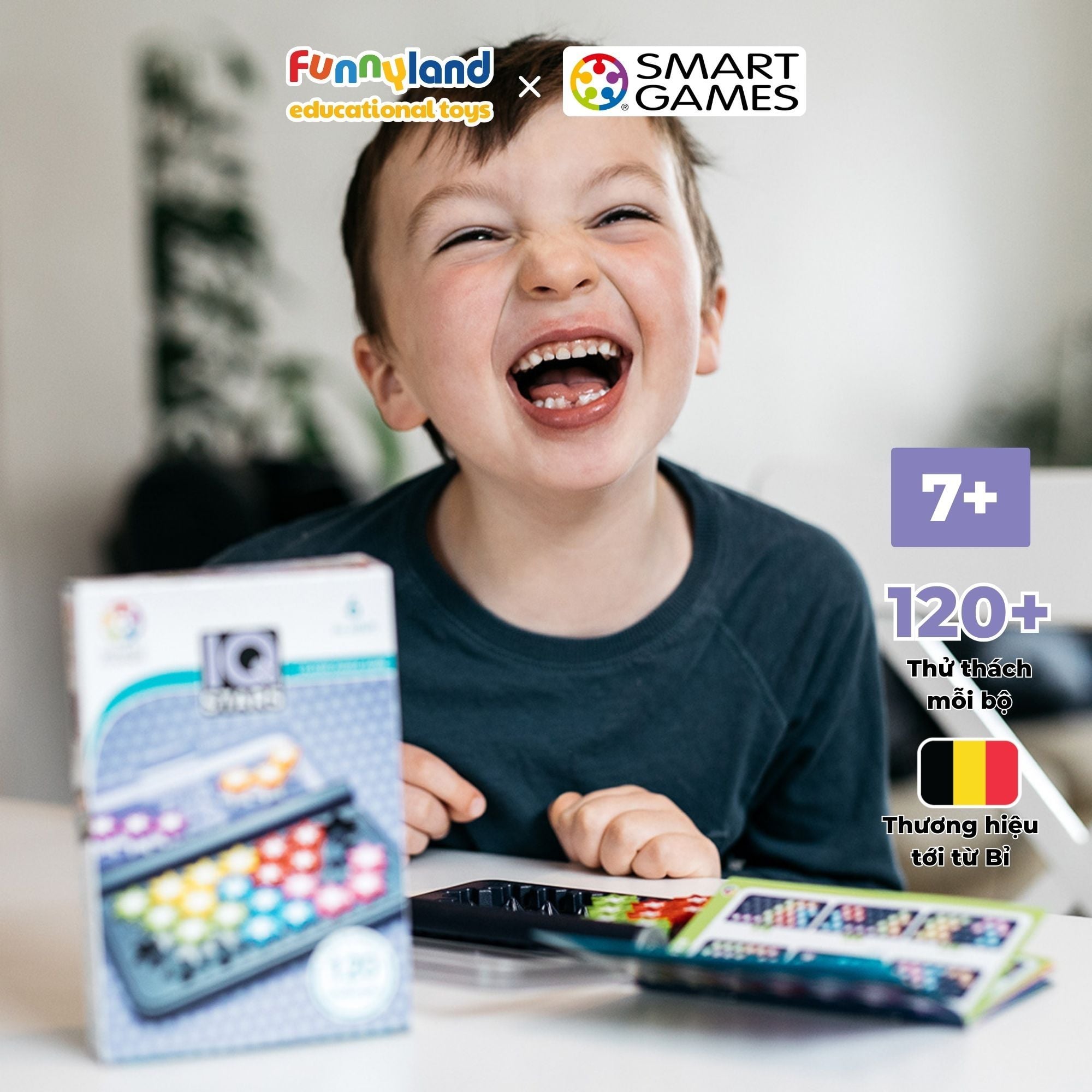 Đồ chơi trí tuệ Smartgames Thử thách IQ Stars