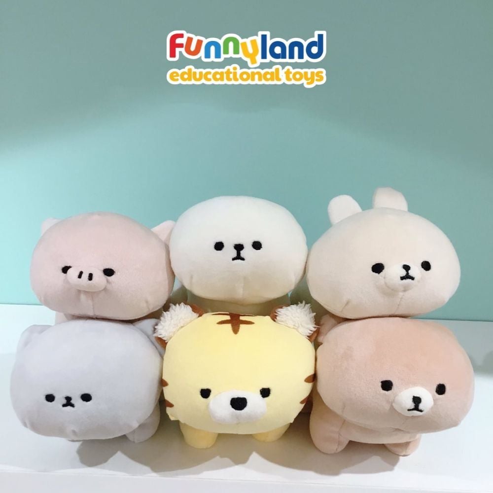  Thú bông Nhật Bản Mofmo Friends - Chú chó Bichon Frise 