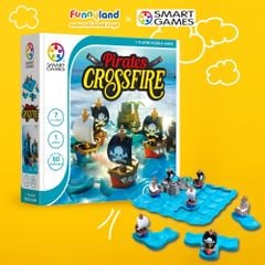 Đồ chơi trí tuệ Smartgames Thử thách Pirates Crossfire