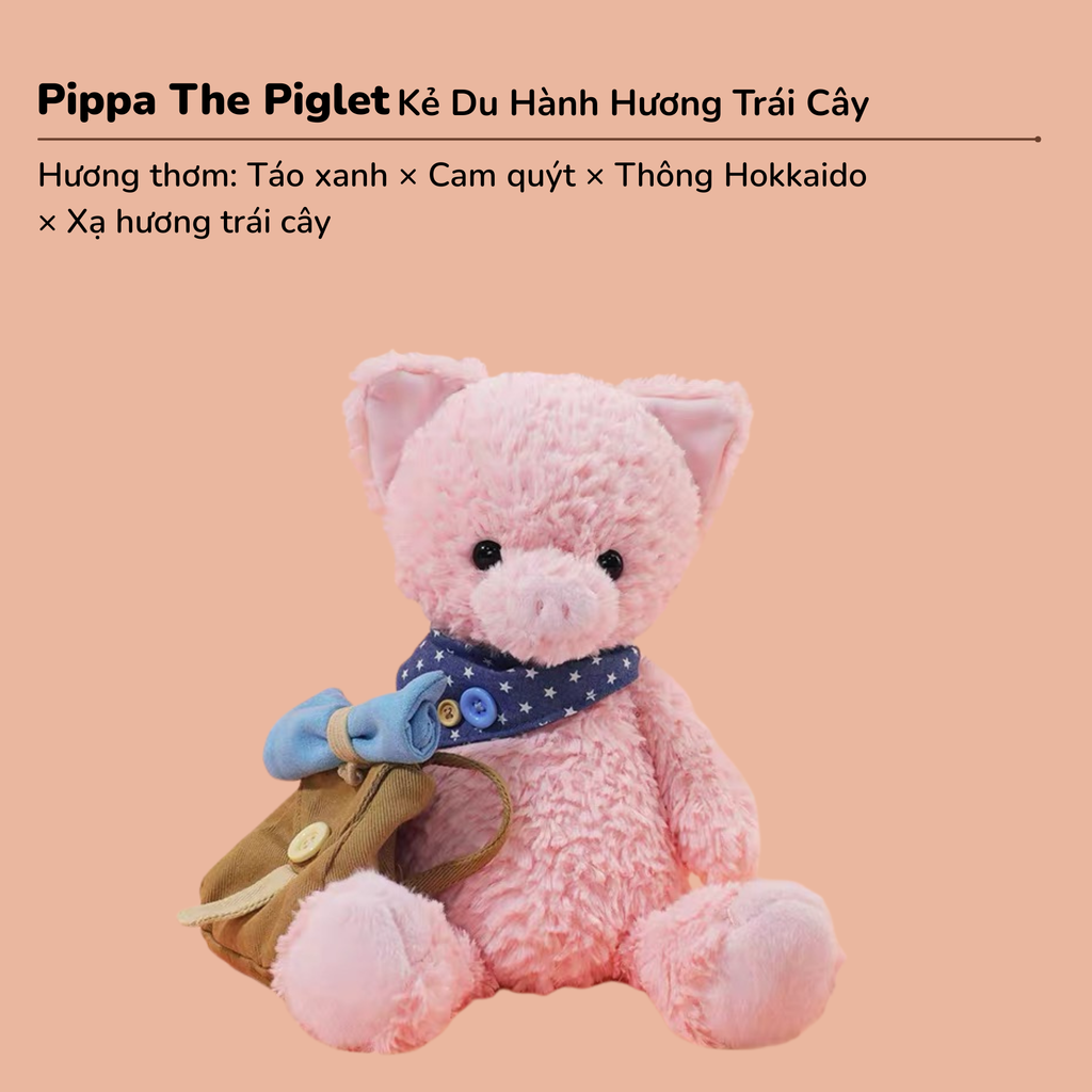 Recur - Thú bông Pippa the Piglet (Có Hương Thơm)