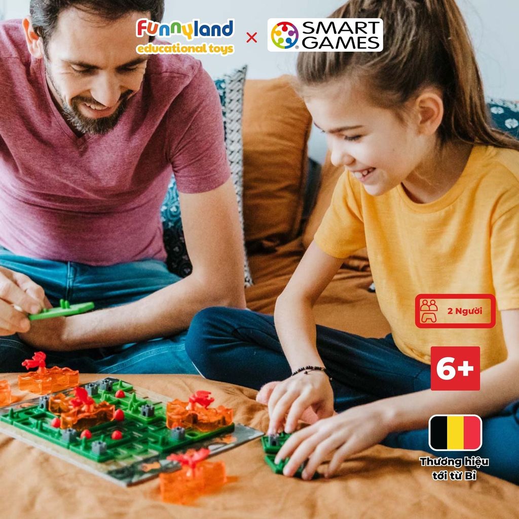 Đồ Chơi Trí Tuệ SmartGames Thử thách Dragon Inferno (2 players)