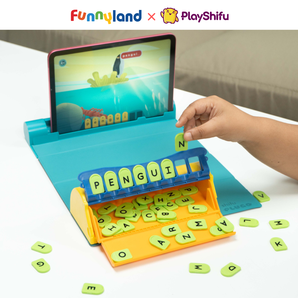 Bộ đồ chơi thực hành STEM - Từ vựng Tiếng Anh Wiz Plugo