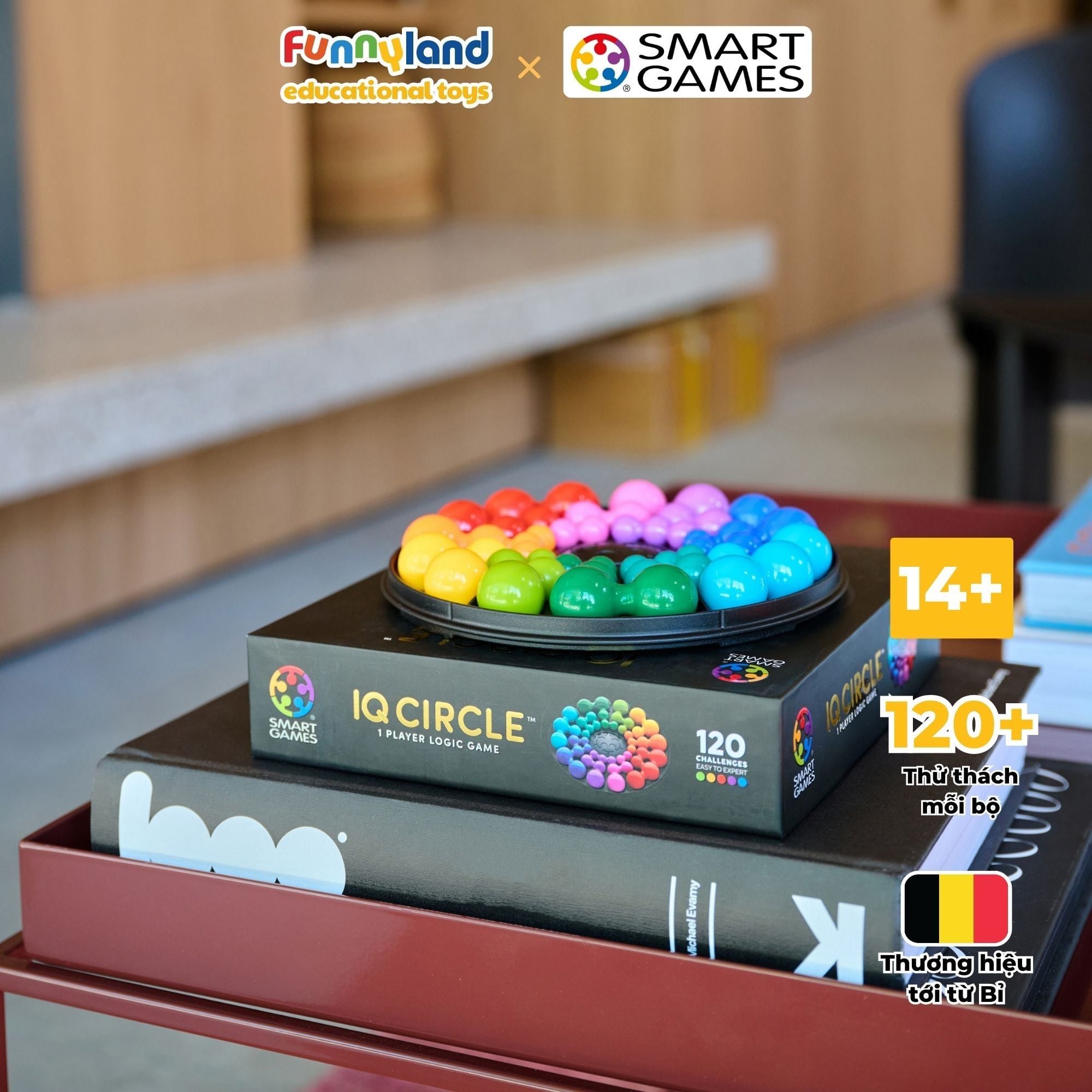 Đồ chơi trí tuệ Smartgames thử thách IQ Deluxe - Circle