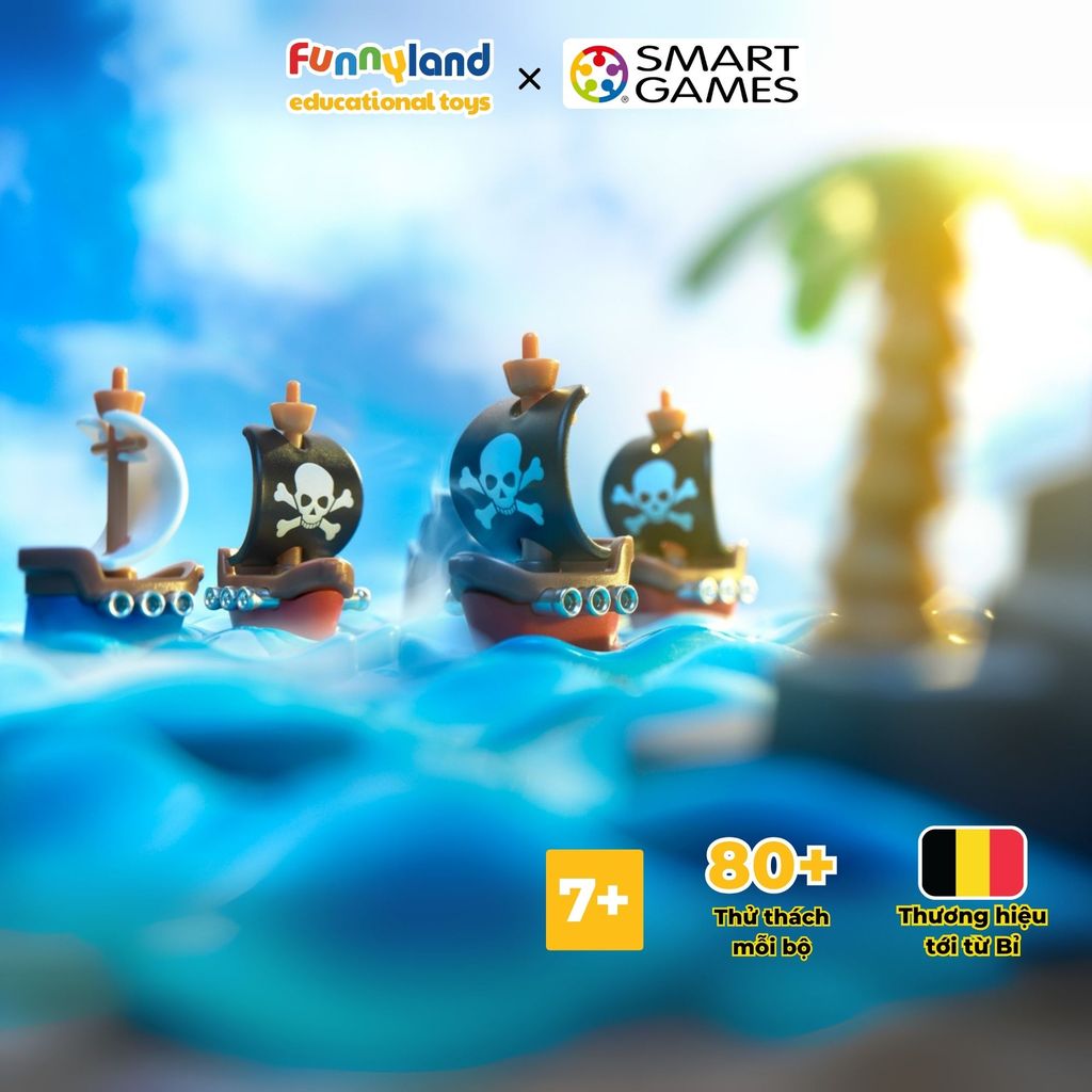 SmartGames - Thử thách Đại chiến Tàu hải tặc