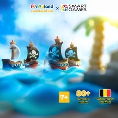 Đồ chơi trí tuệ Smartgames Thử thách Pirates Crossfire