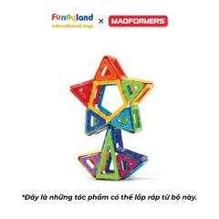Đồ chơi xếp hình nam châm Hàn Quốc Magformers sáng tạo 60 mảnh