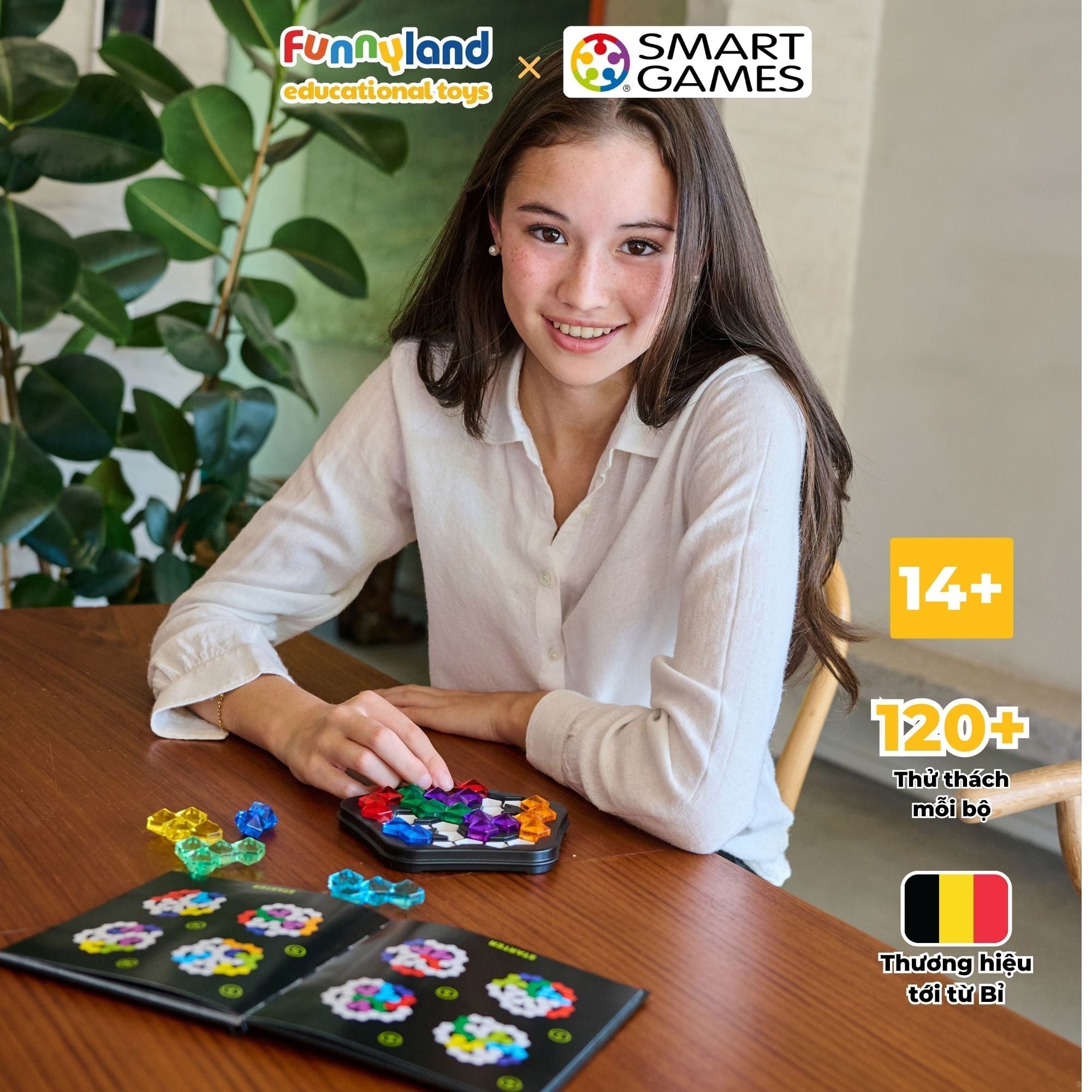 Đồ chơi trí tuệ Smartgames thử thách IQ Deluxe - Pentagon