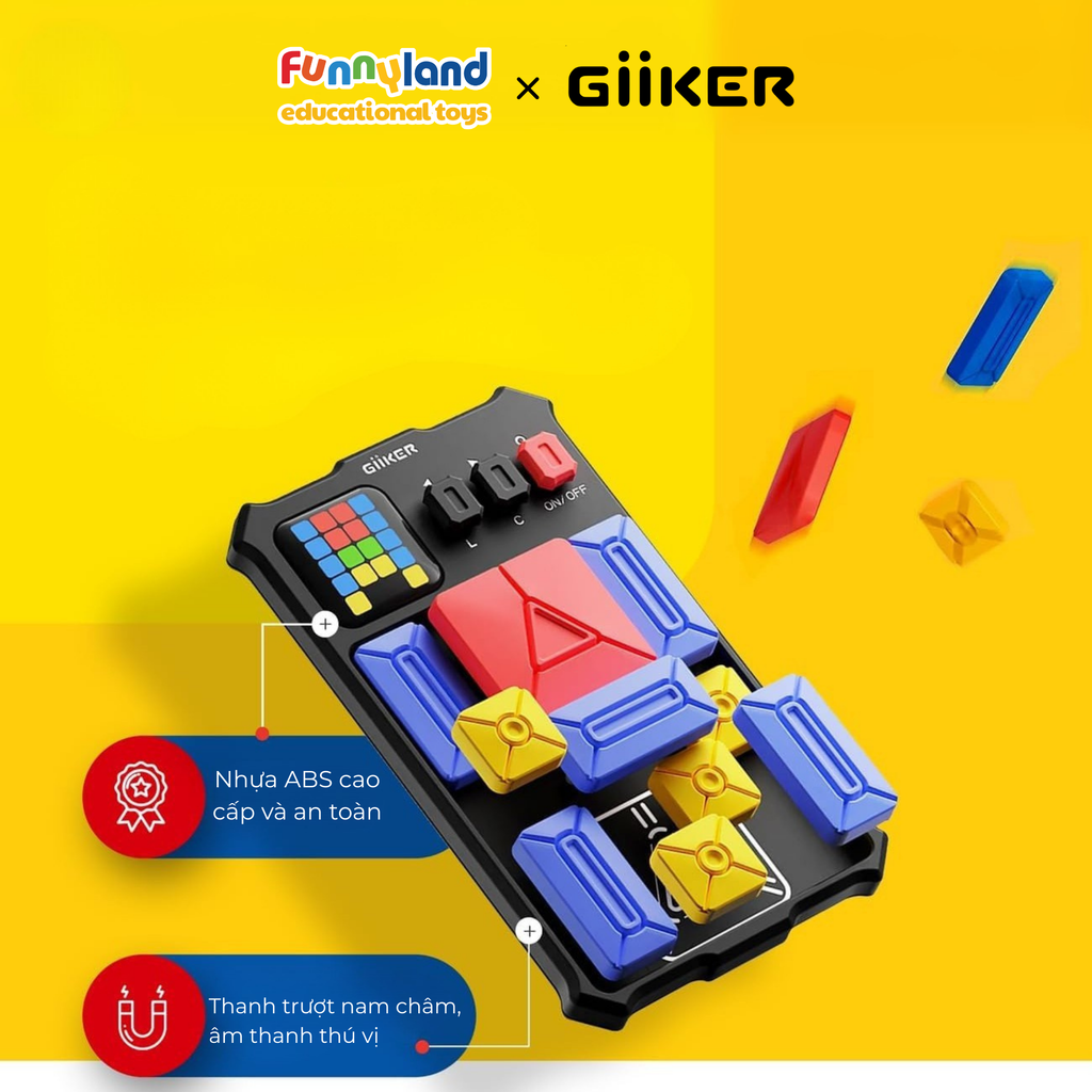 Đồ chơi đố trí: Giiker Super Slide