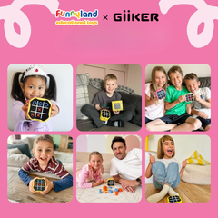 Đồ chơi thông minh Giiker Tic-Tac-Toe Bolt Pink