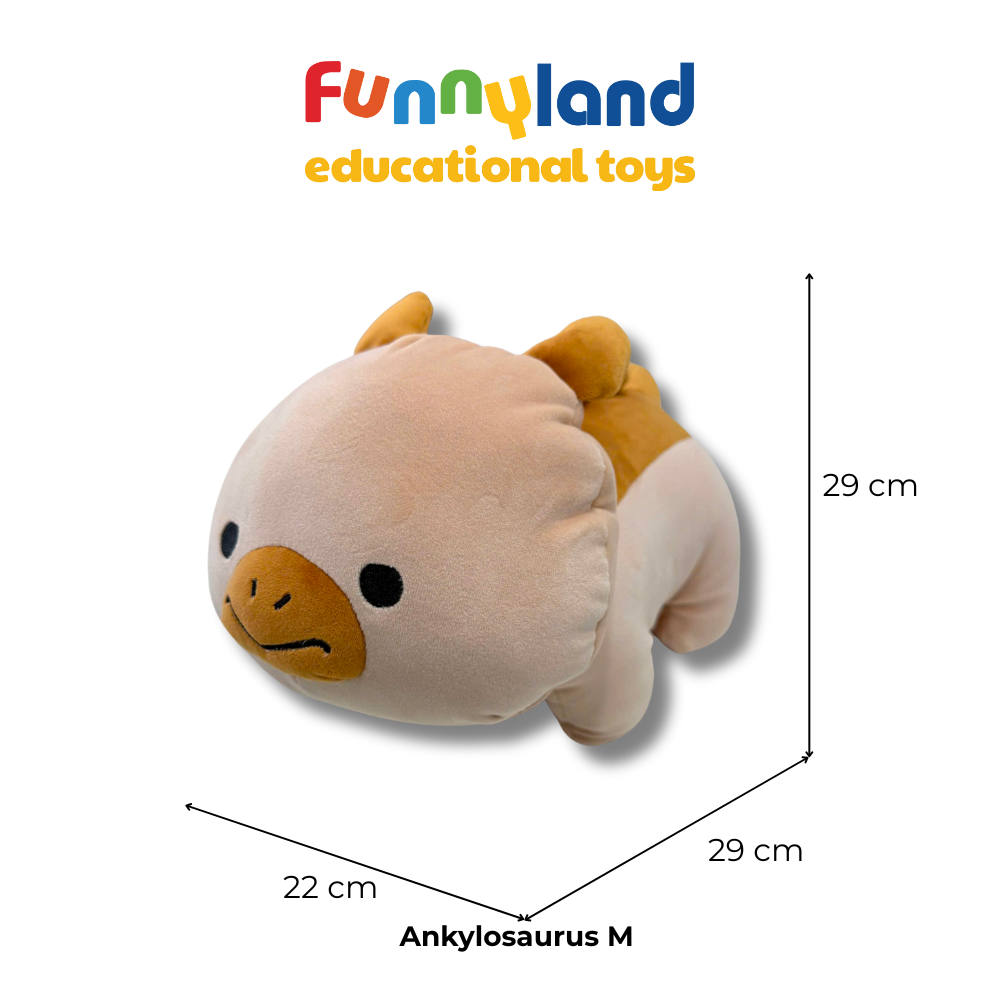  Thú bông Nhật Bản Mofmo Friends - Khủng Long Ankylosaurus 