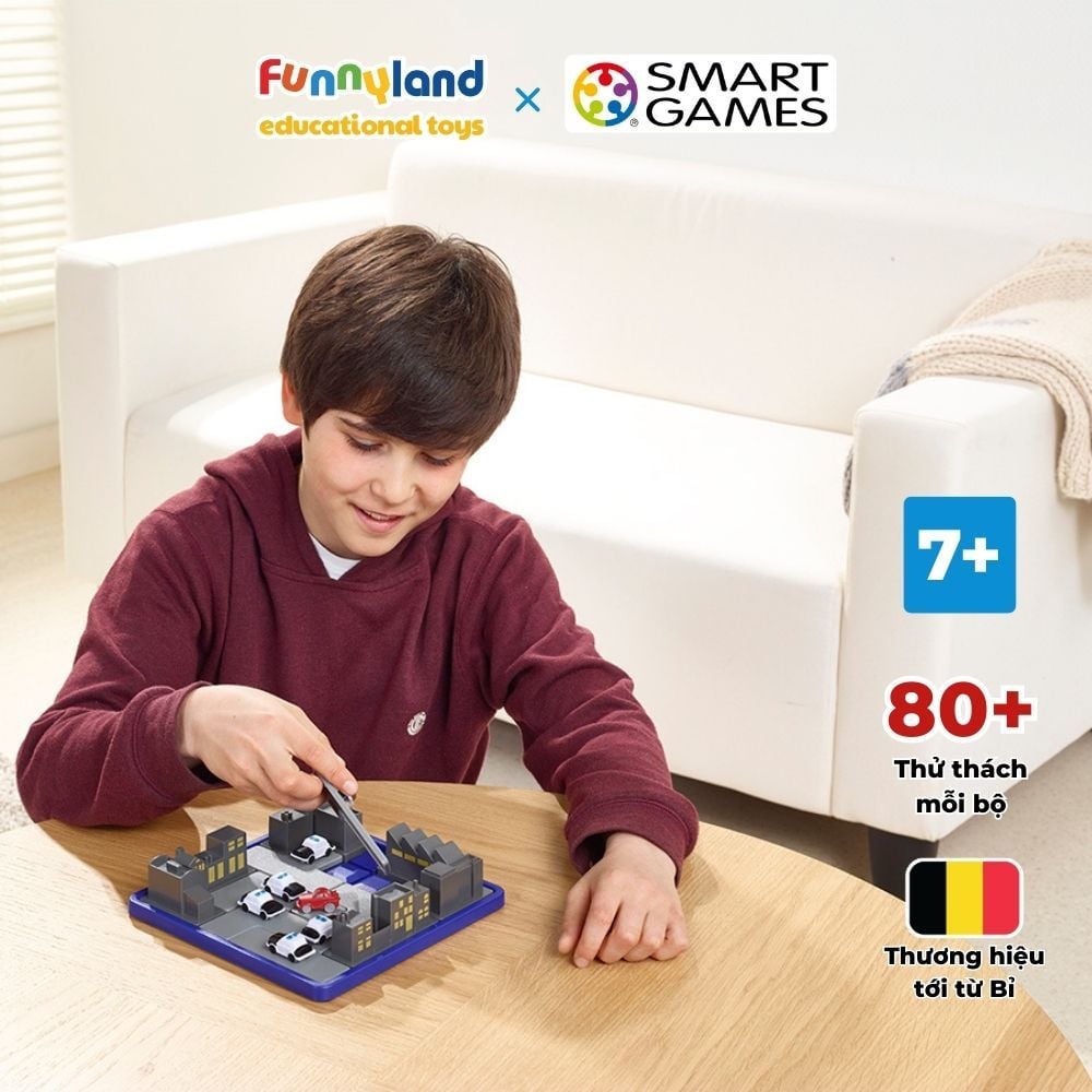 Đồ chơi trí tuệ Smartgames Thử thách RoadBlock